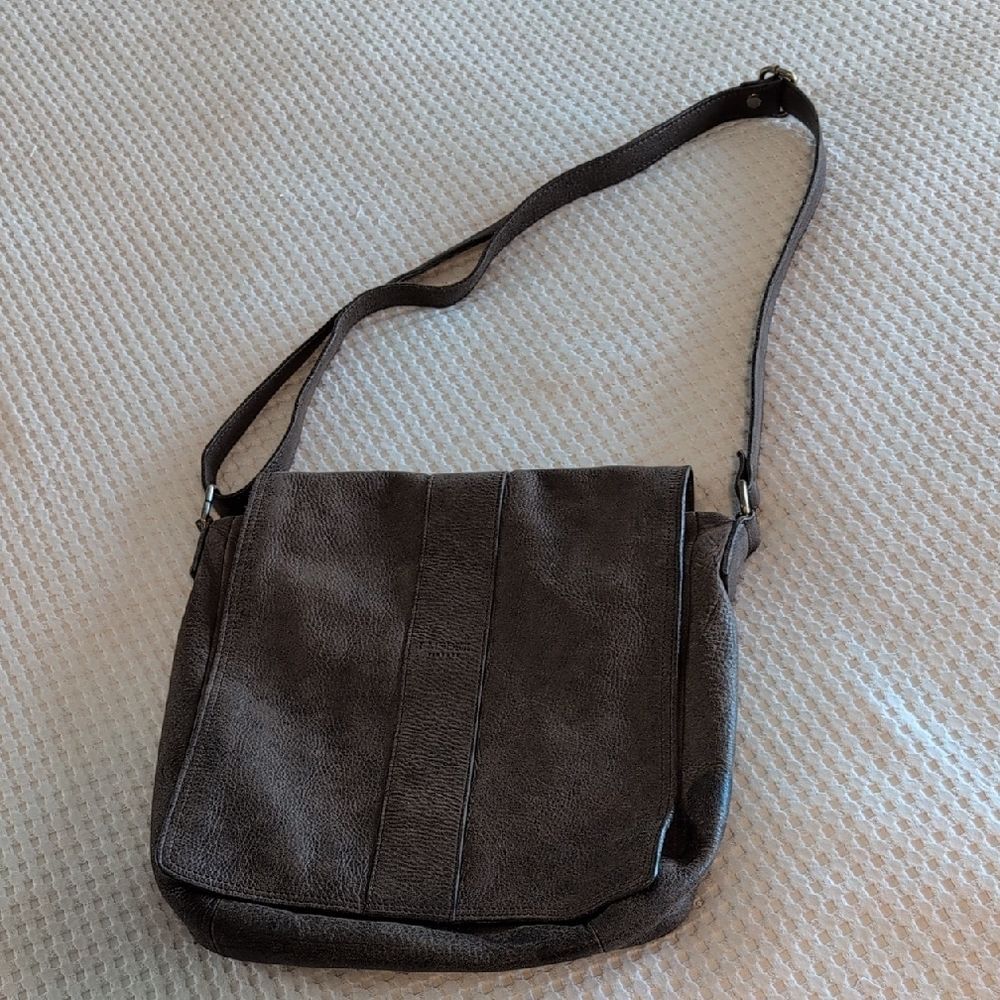 I Medici Firenze Brown Leather Shoulder Bag
